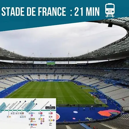 Villa Le Cocon Des 3 Freres - Paris Cdg/stade De France *
